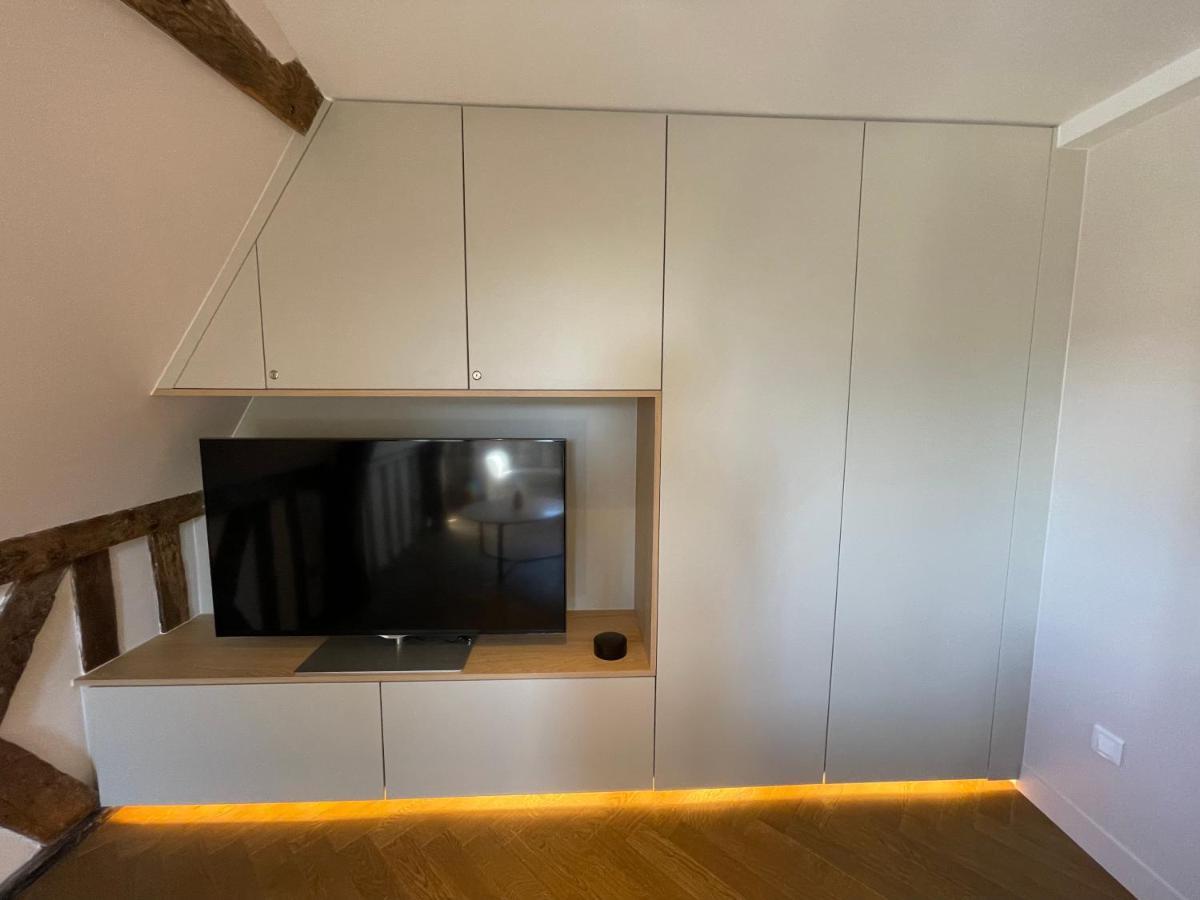 Appartement Les Hirondelles Honfleur Exterior foto
