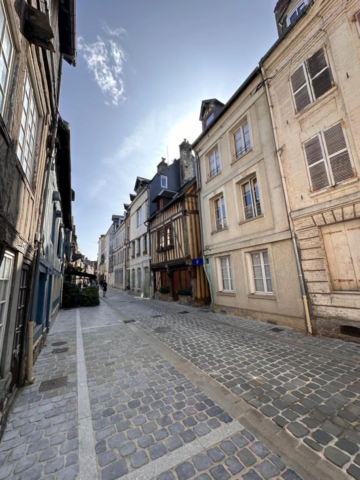 Appartement Les Hirondelles Honfleur Exterior foto
